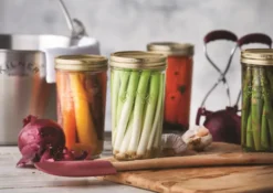 Kilner WIDE konservburk, Klar-guld, 1 L