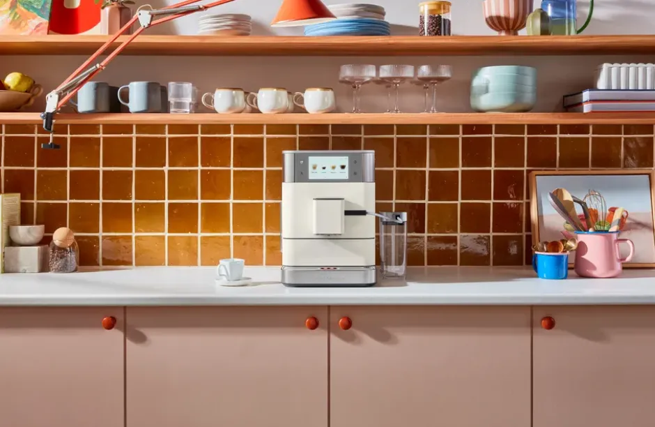 KitchenAid automatisk espressomaskin KF8, Porcelain white
