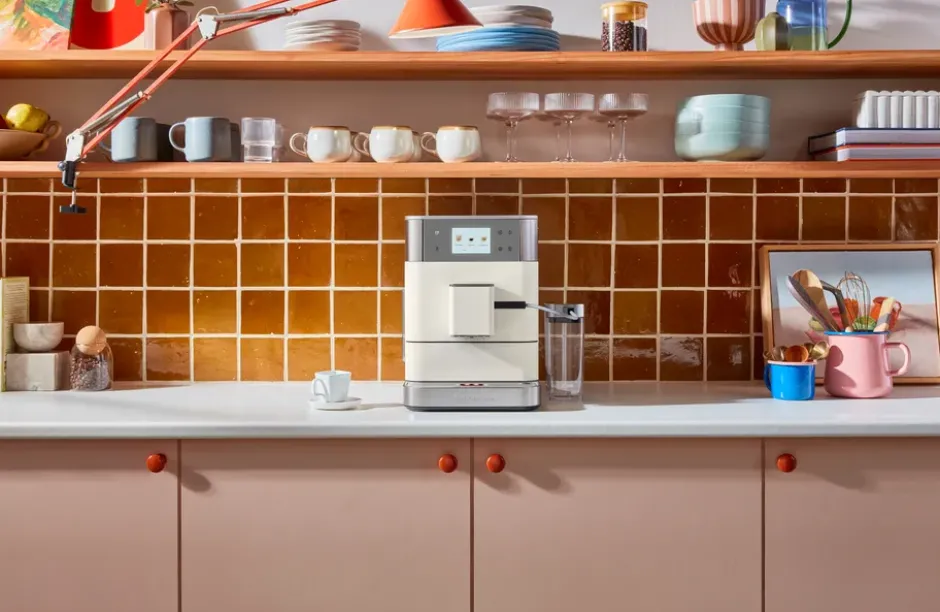 KitchenAid automatisk espressomaskin KF7, Porcelain white
