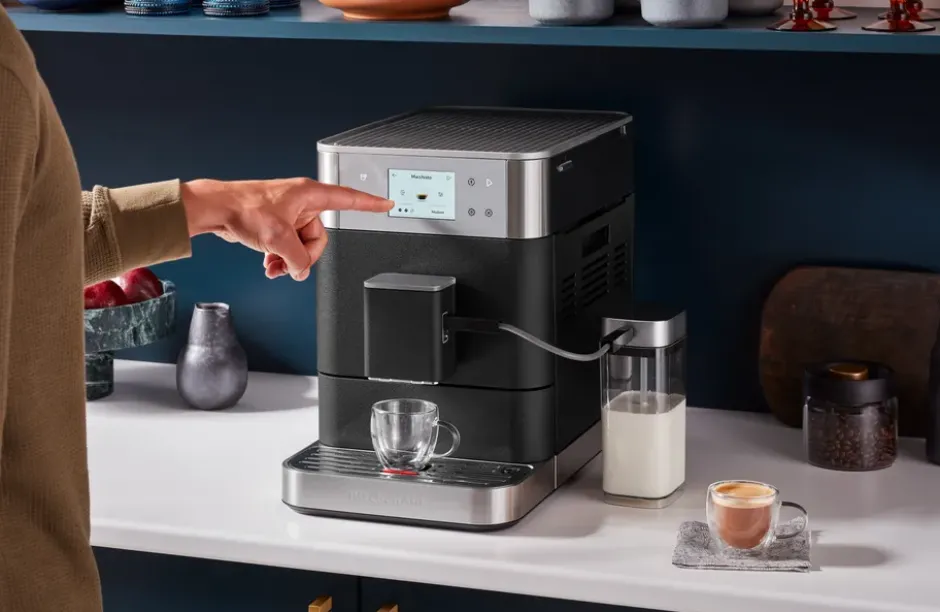 KitchenAid automatisk espressomaskin KF7, Cast iron black
