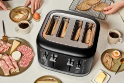 KitchenAid brödrost 4 skivor, Black matte