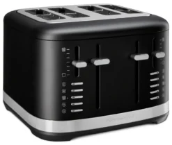 KitchenAid brödrost 4 skivor, Black matte