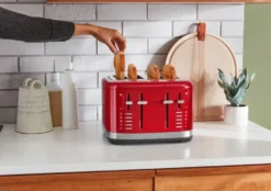 KitchenAid brödrost 4 skivor, Empire red