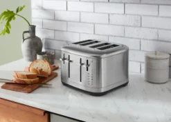 KitchenAid brödrost 4 skivor, Stainless steel