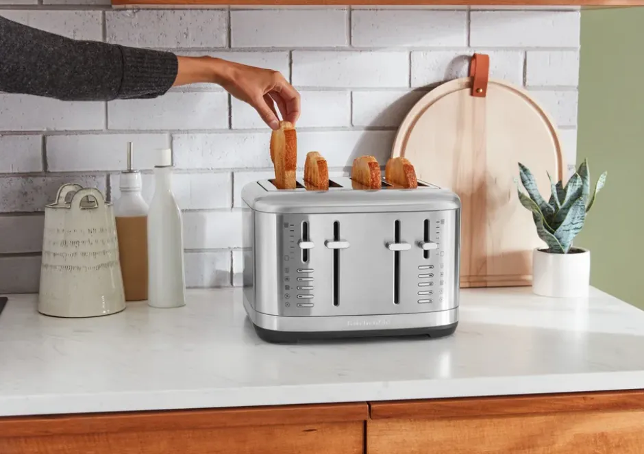 KitchenAid brödrost 4 skivor, Stainless steel