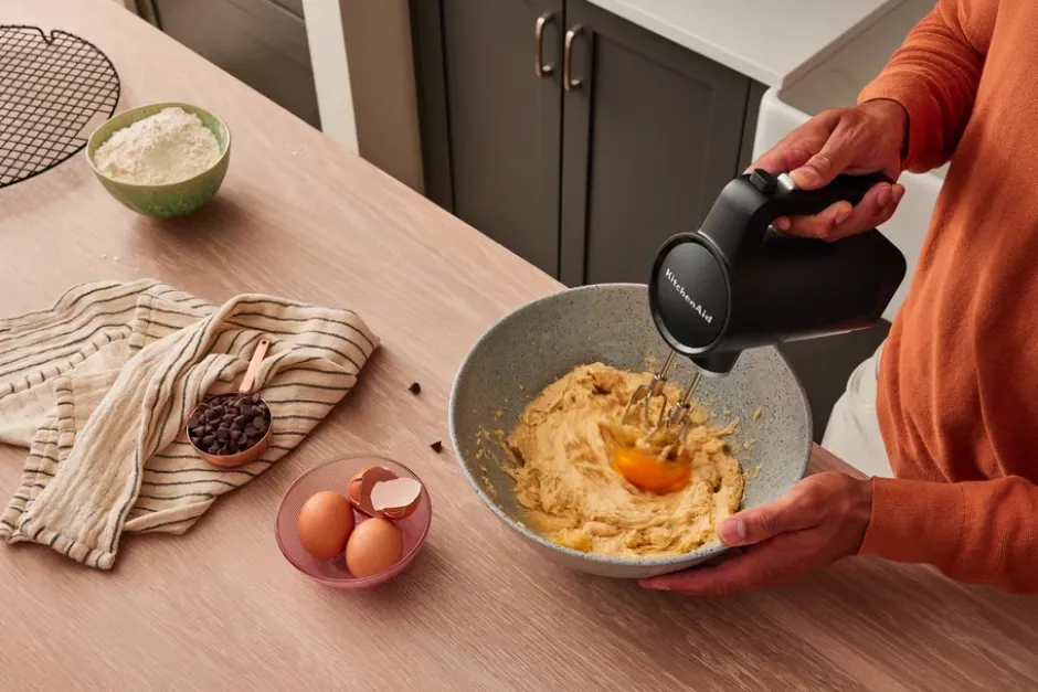 KitchenAid Go sladdlös elvisp med batteri, Black matte