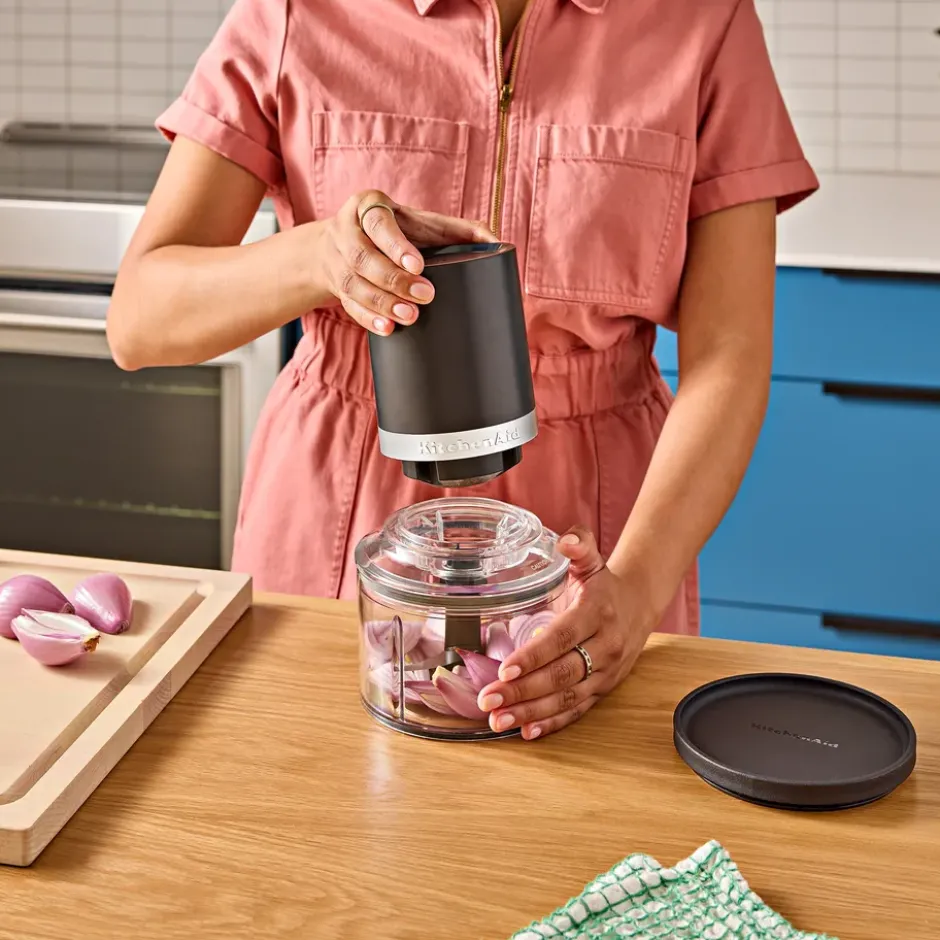 KitchenAid Go sladdlös hackare utan batteri, Mattsvart