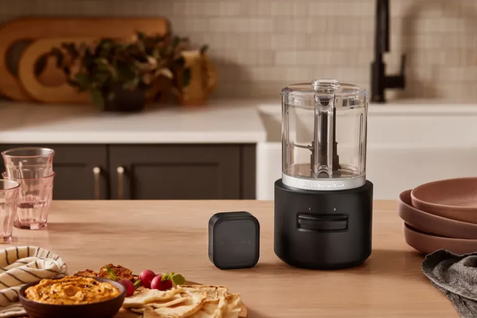 KitchenAid Go sladdlös hackare med batteri, Black matte