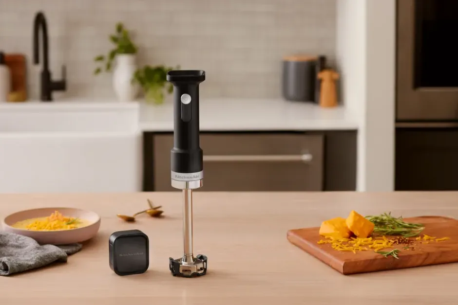 KitchenAid Go sladdlös stavmixer med batteri, Black matte