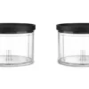 KitchenAid Go top down chopper skål 2-pack, Transparent