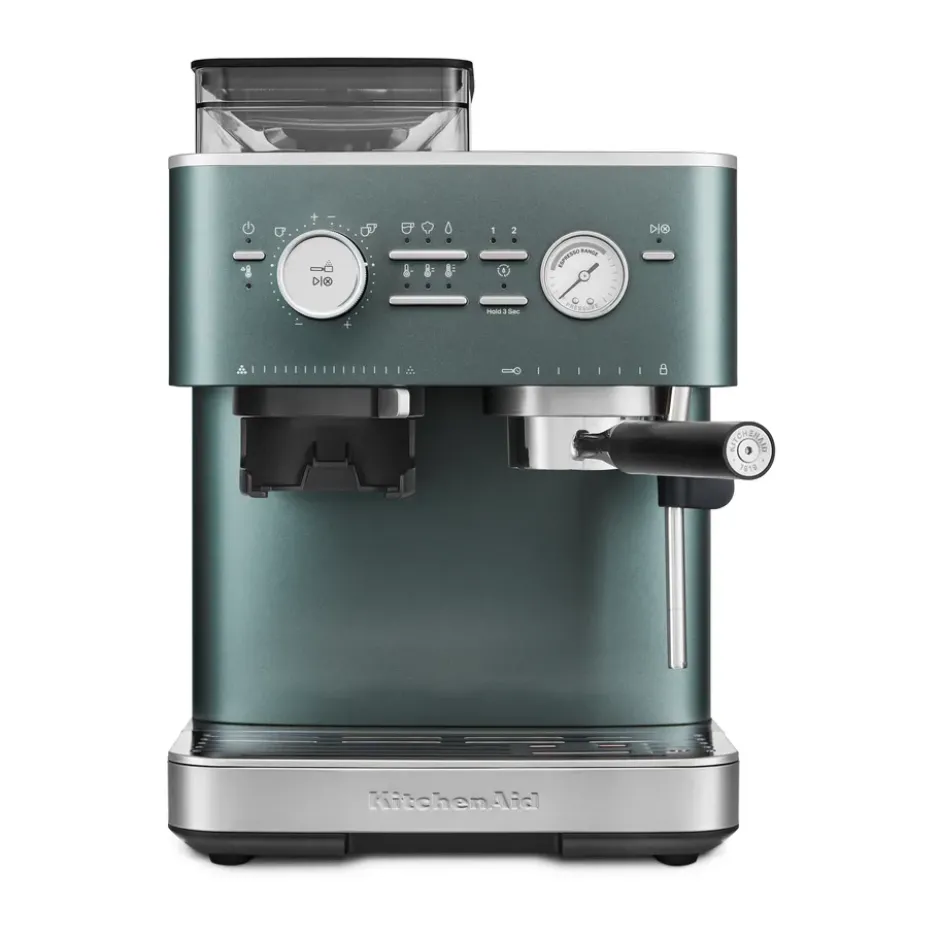 KitchenAid halvautomatisk espressomaskin med kvarn, Juniper