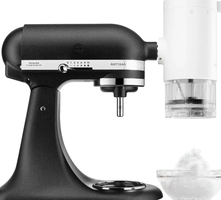KitchenAid isskärare till köksmaskin, White