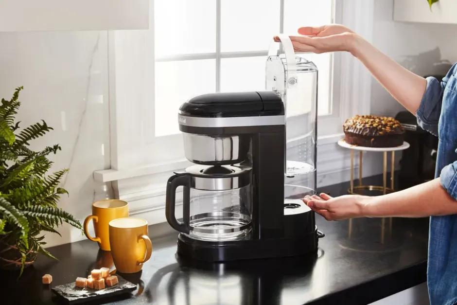 KitchenAid kaffebryggare 12 koppar 1,7 L, Onyx black