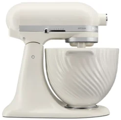 KitchenAid keramikskål dubbla handtag 4,7 L, Meringue