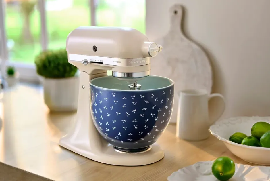 KitchenAid keramikskål utan handtag 4,7 L, Vintage floras