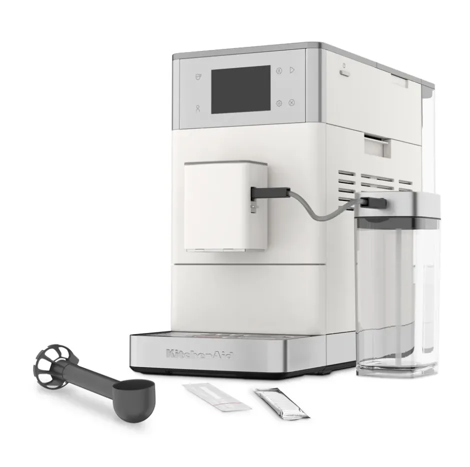 KitchenAid KF4 automatisk espressomaskin, Porcelain white