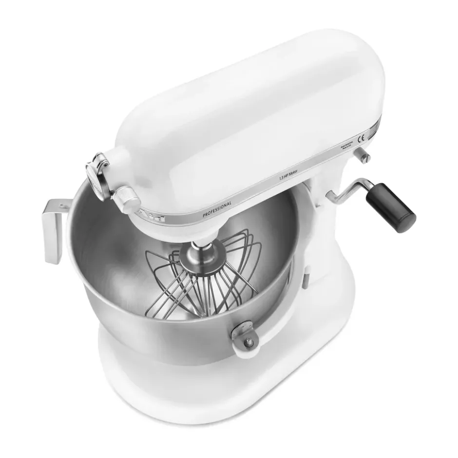 KitchenAid köksmaskin professional 6,9 L, White