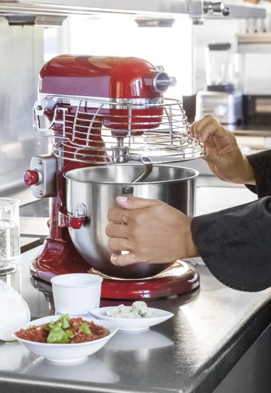 KitchenAid köksmaskin professional 6,9 L, Empire red