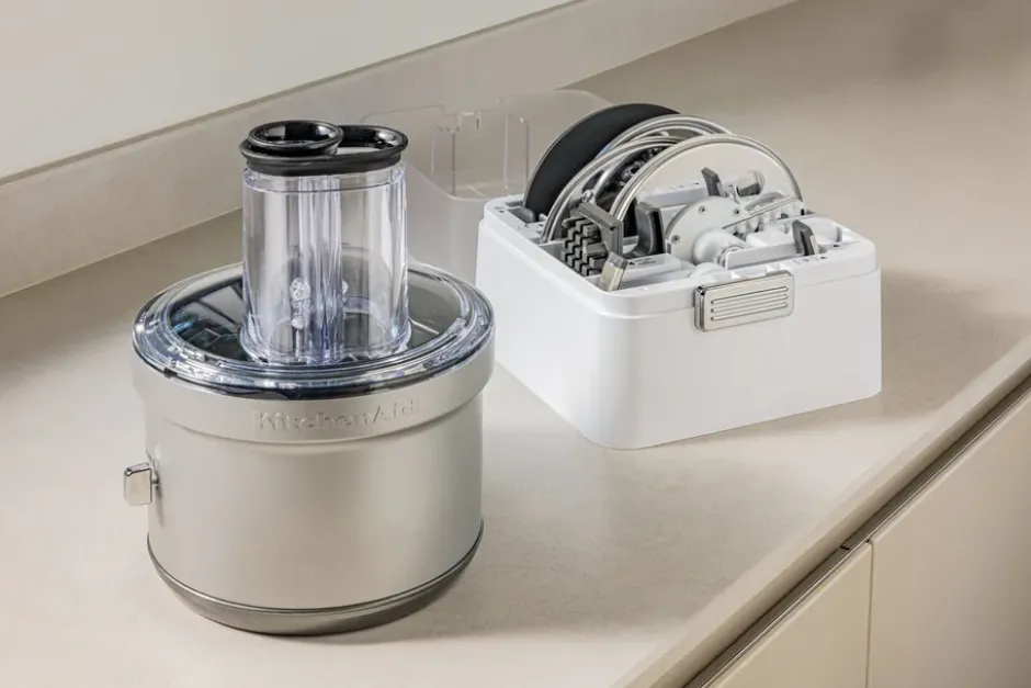 KitchenAid matberedare till köksmaskin, Stainless steel