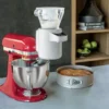 KitchenAid sikt med våg till köksmaskin, White