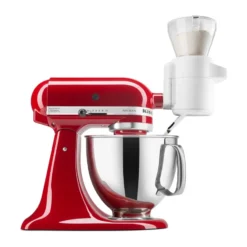 KitchenAid sikt med våg till köksmaskin, White