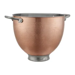 KitchenAid skål dubbla handtag 4,7 L, Hammered copper
