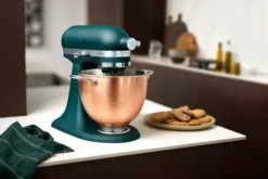 KitchenAid skål dubbla handtag 4,7 L, Hammered copper