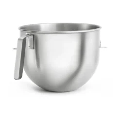 KitchenAid skål rostfritt stål med J-handtag 6,6 L, Brushed stainless steel
