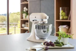 KitchenAid skål rostfritt stål 4,8 L, Hammered stainless steel