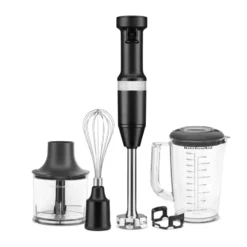 KitchenAid stavmixer set, Black matte