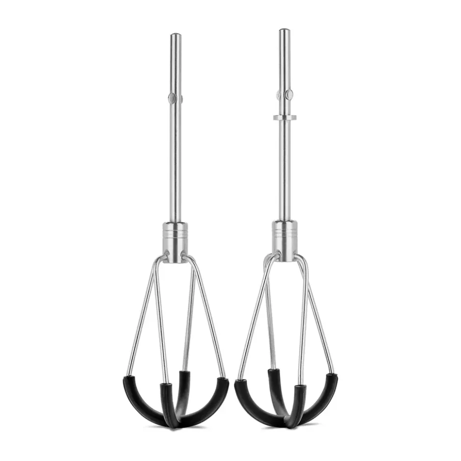 KitchenAid vispar med silikonkant, Stainless steel