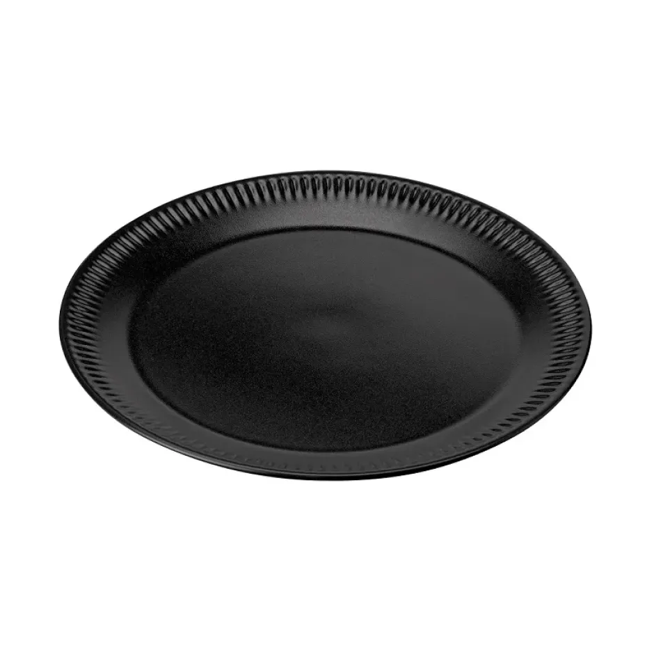Knabstrup mattallrik svart, 19 cm