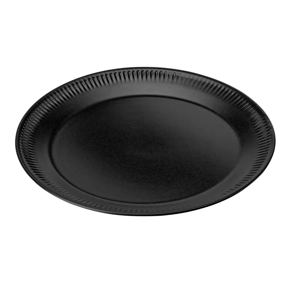 Knabstrup mattallrik svart, 22 cm