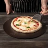 Kockums bak-pizzastål Ø35 cm, Kolstål