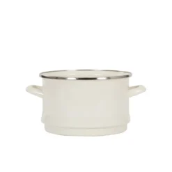 Kockums durkslag med ånginsats, Cream Lux (beige)