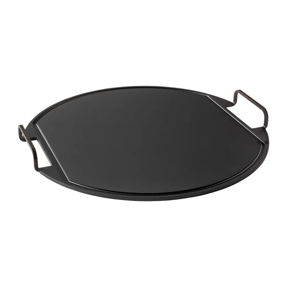 Kockums stekbord, Svart, rund, Ø47 cm