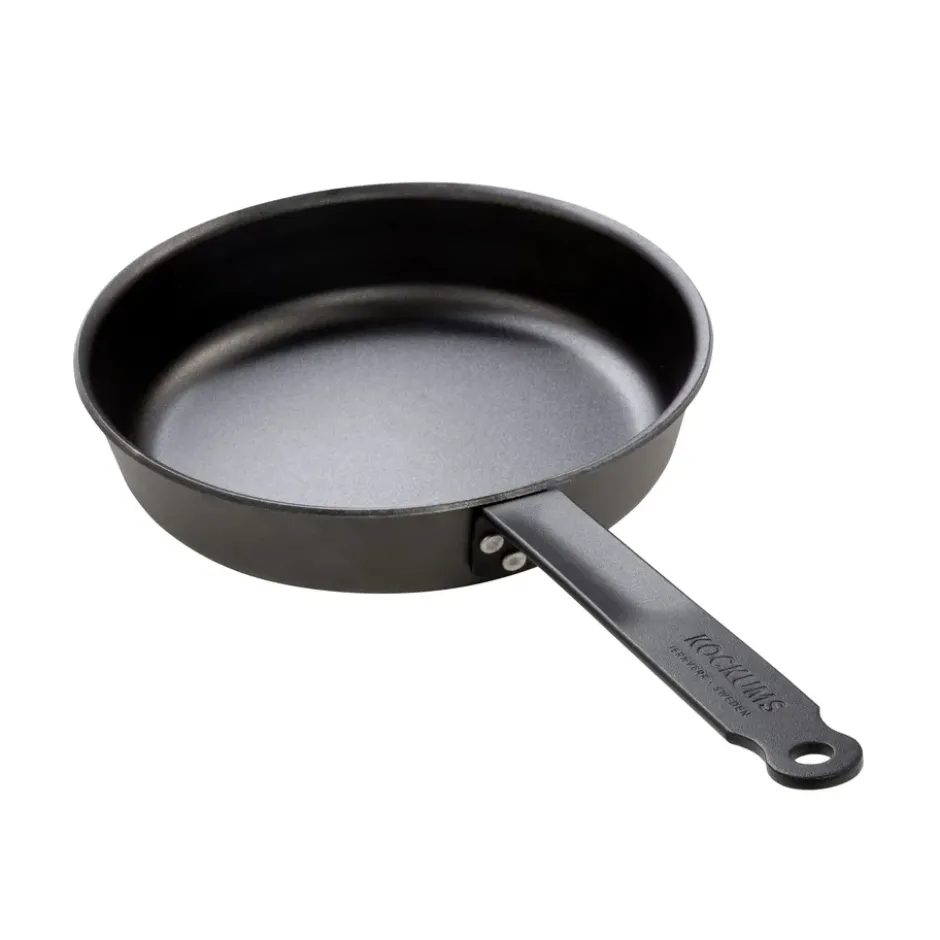 Kockums stekpanna kolstål, 24 cm