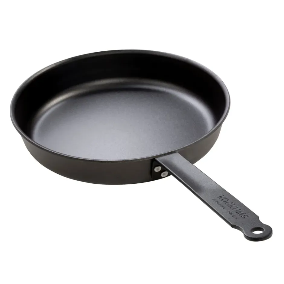 Kockums stekpanna kolstål, 28 cm