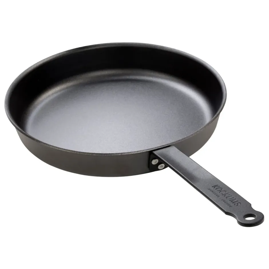 Kockums stekpanna kolstål, 30 cm