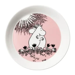 Kärlek 30 årsdag Mumintallrik Limited Edition, Ø19 cm