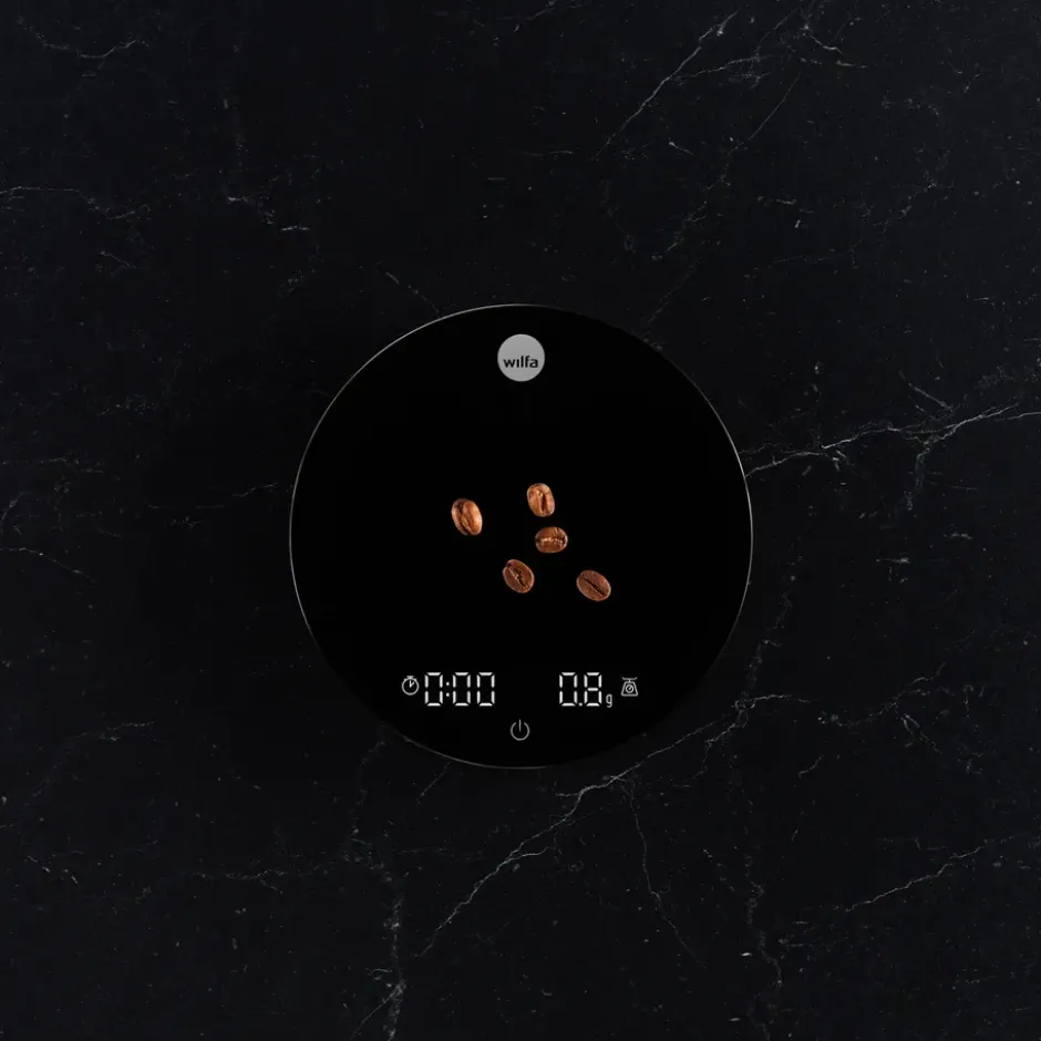 KS1B-T2 uni black köksvåg, Svart
