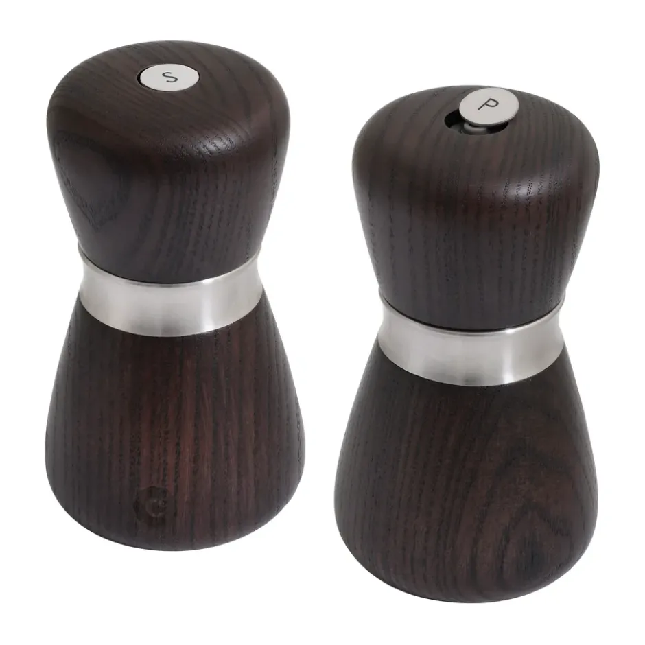 Kyoto kryddkvarn, Brown glaze, FSC ash, 10 cm