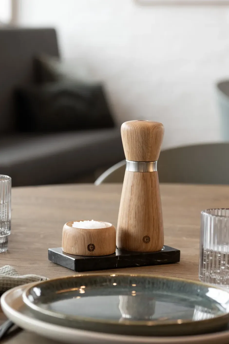 Kyoto kryddkvarn, Natural, FSC oak, 17 cm