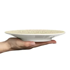 Lace tallrik 20 cm, Sand