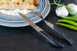 Laguiole By Hâws grillgaffel 6-pack, Black Wood