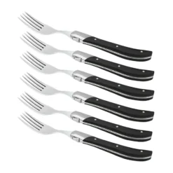 Laguiole By Hâws grillgaffel 6-pack, Black Wood