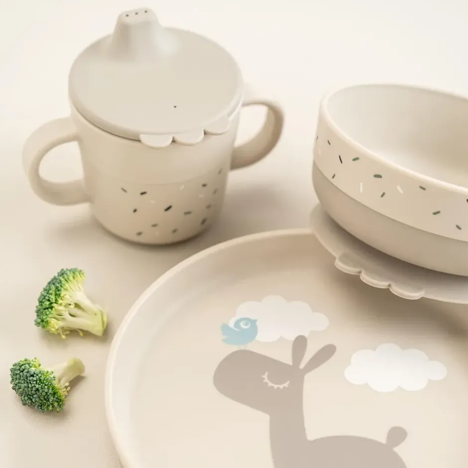 Lalee foodie barnservis 3 delar, Sand