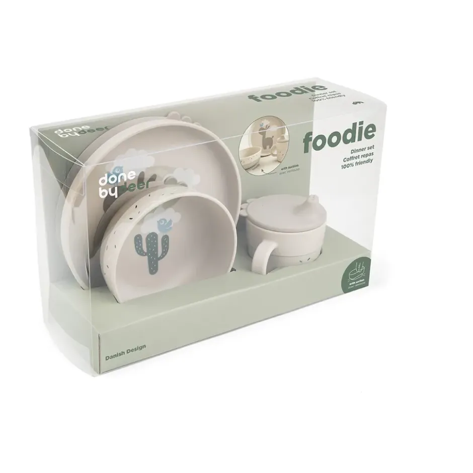 Lalee foodie barnservis 3 delar, Sand