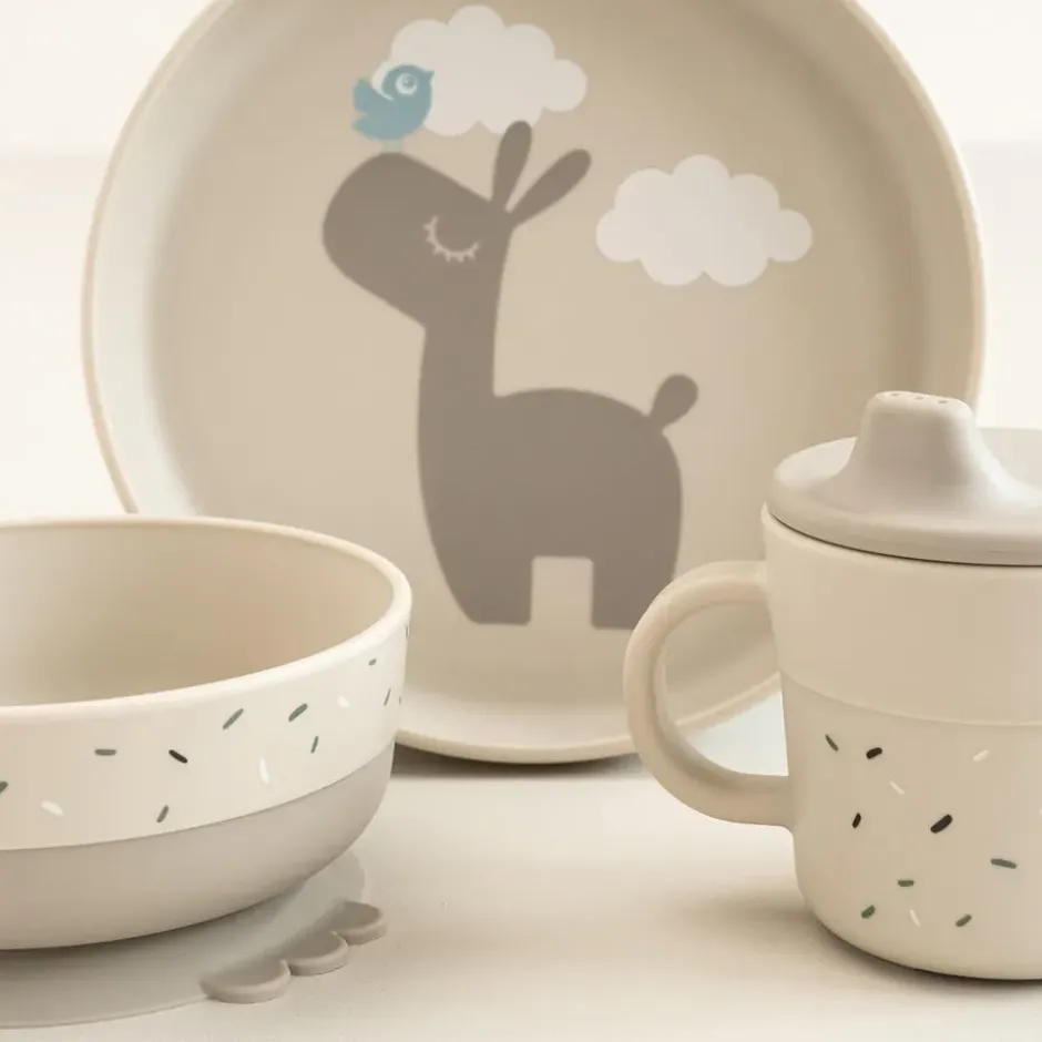 Lalee foodie barnservis 3 delar, Sand
