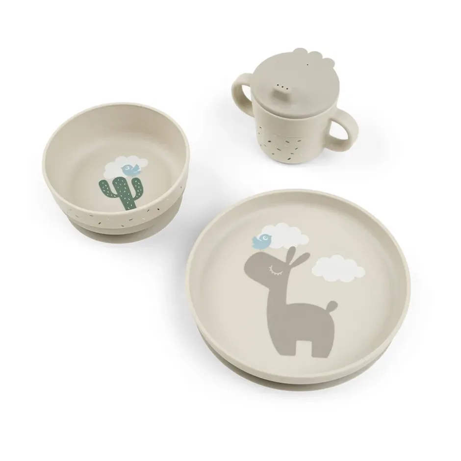 Lalee foodie barnservis 3 delar, Sand